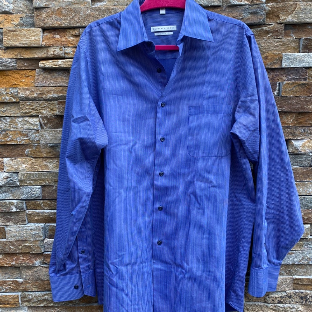 Geoffrey Beene Dress Shirt L